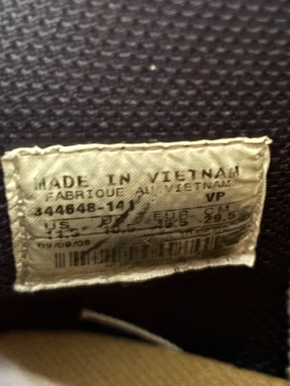 Nike Dunk High 2010 Olympic Winter Games Obsidian Gold 344648-141 Size 10.5